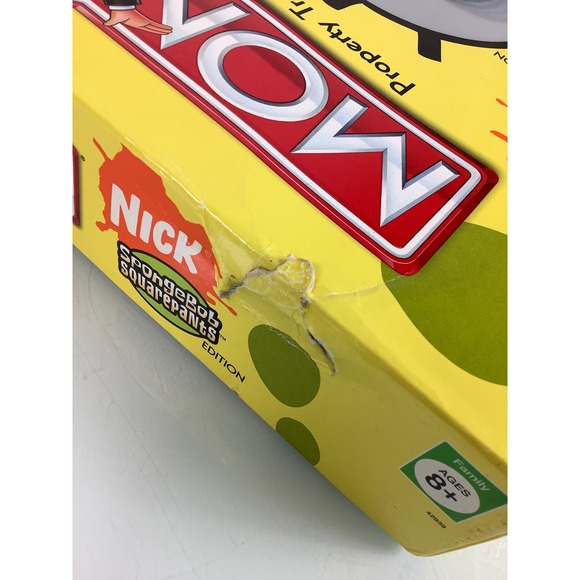 NEW open box Monopoly Nickelodeon SpongeBob SquarePants Edition * - Picture 2 of 12